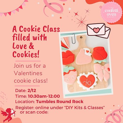 February Cookie Class 2/12