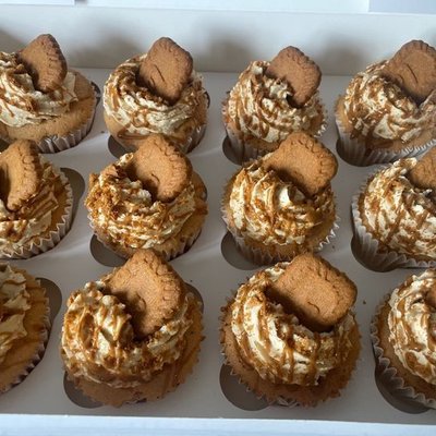 Biscoff Cookie CUPCAKES 