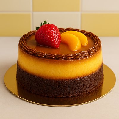 9 Inch Chocoflan