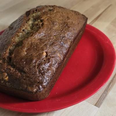 Full Sized Banana Nut Bread