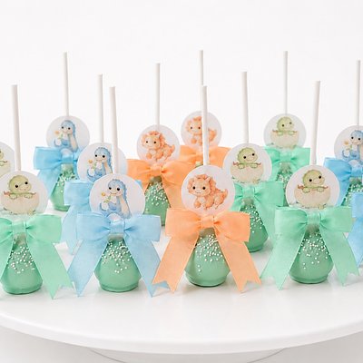 “Upside Down” Cake Pops