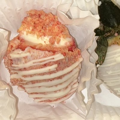 Cream Cheese Filled Chocolate Covered Strawberry 