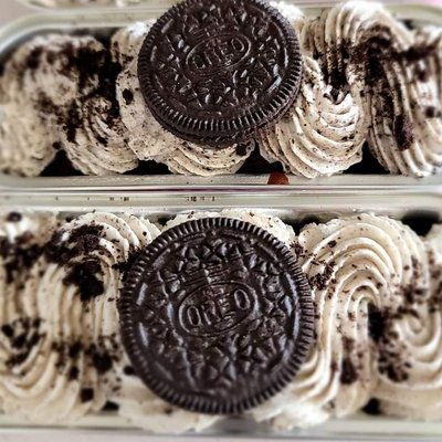 Cookies and Cream Mini Loaf Cakes