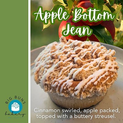 4 Pack Of Apple Bottom Jean Buns