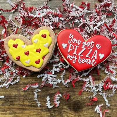 Pizza My Heart Cookie Box