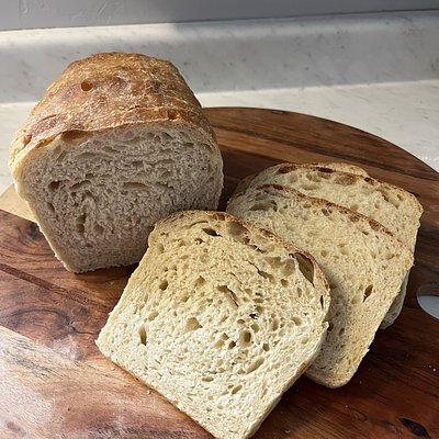 Organic Sourdough Sandwich Bread