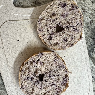 Blueberry Bagels 5 Pack 