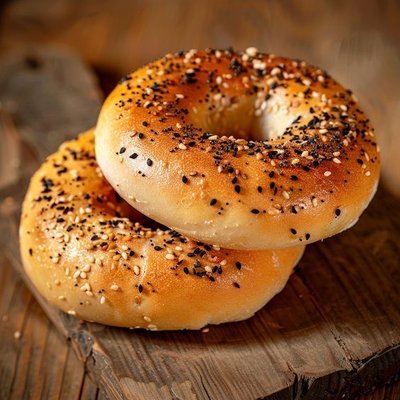 Sourdough Bagels