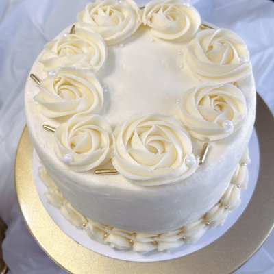All Occasion 8 inch round Cake 2 layers