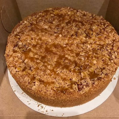 Apple Crisp Cheesecake 9in