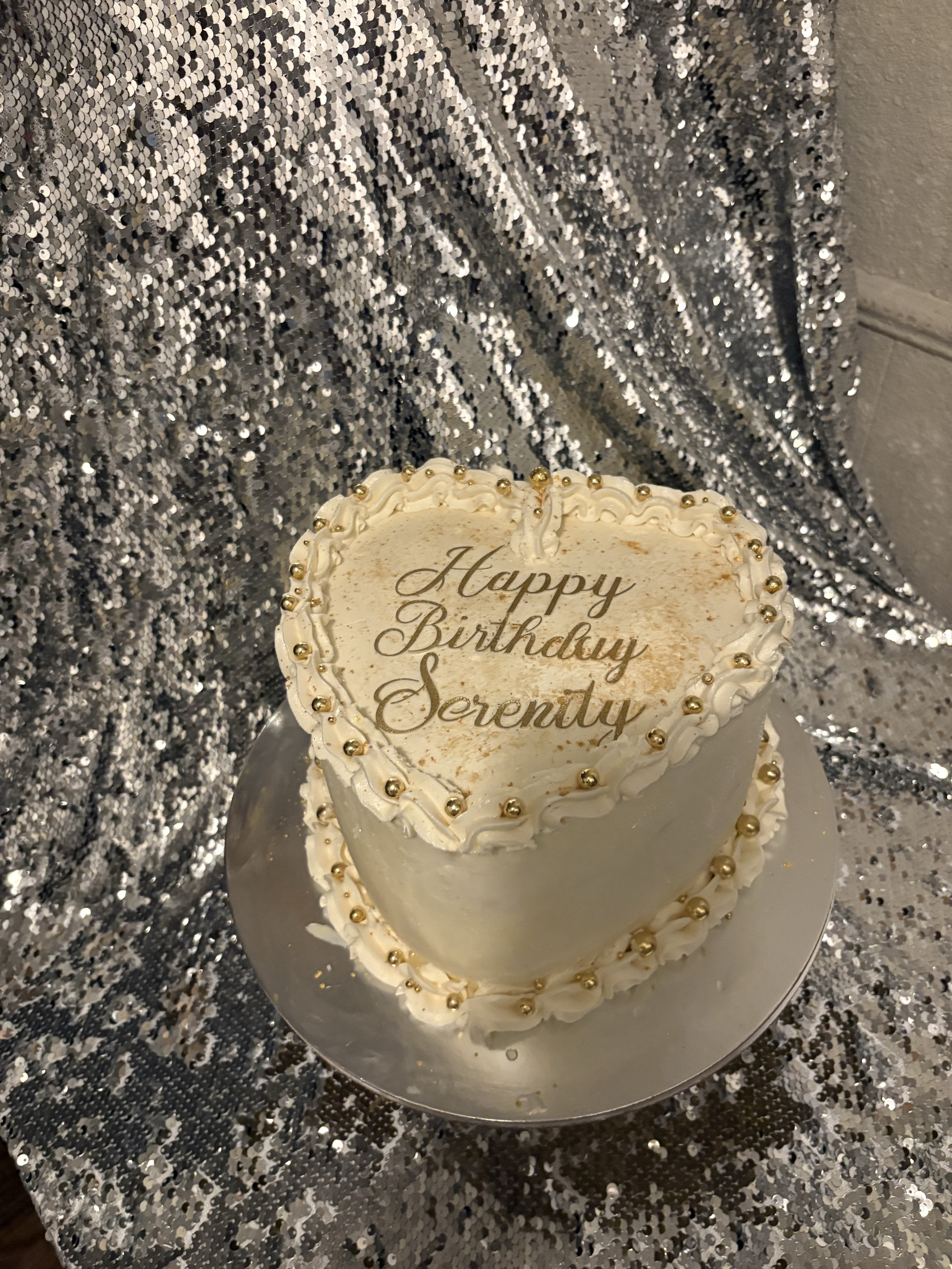 6” Heart Shaped Cake 