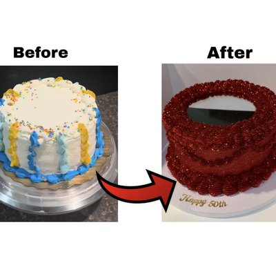 Store Makeover Cake