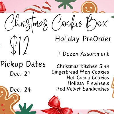 Christmas Cookies Box