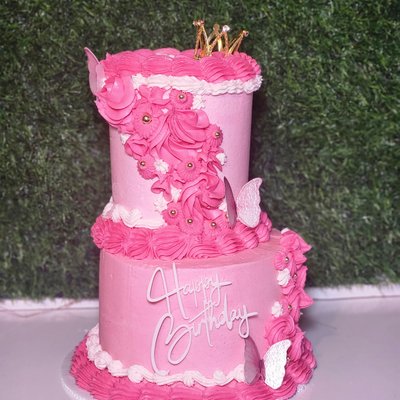 Mini Two Tier Cake 