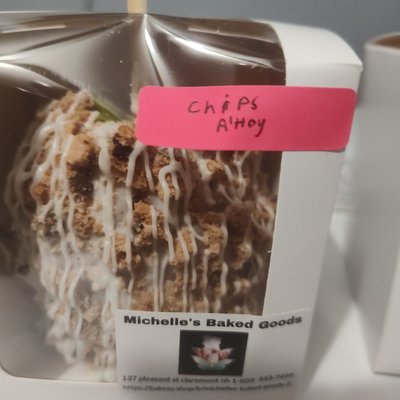 Carmel Apple With Chocolate Chip Cookie 