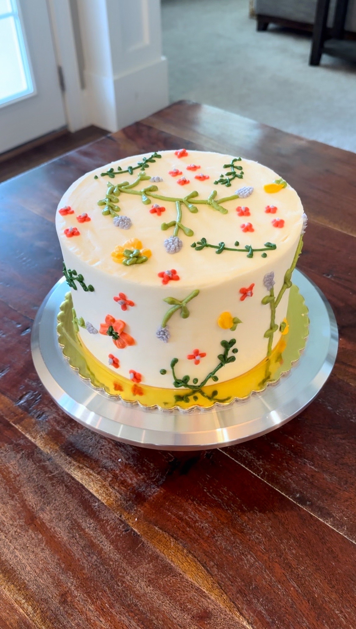 Extra Piping Details: (selection option available after cake size is picked)