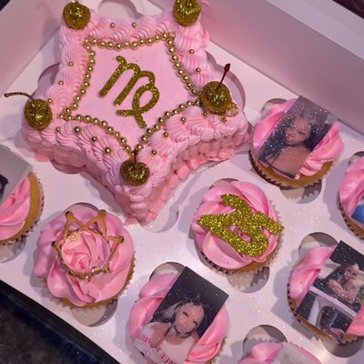 Bento Cake + Cupcakes 