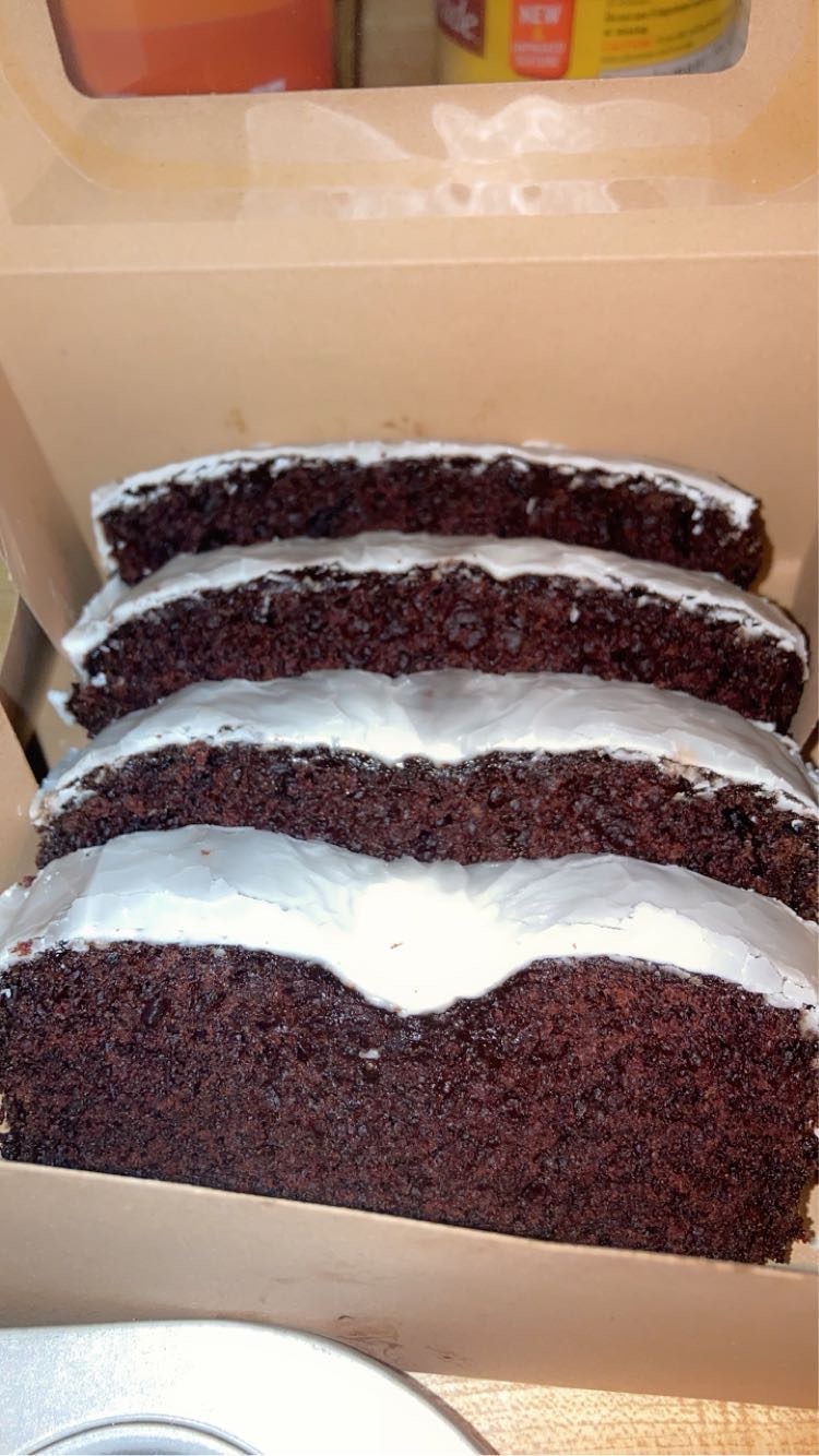 Iced Vegan Chocolate Cake Loaf