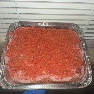 10 strawberry Cream Cheese Crunch Cinnamon Rolls