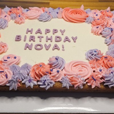 Sugar Cookie Cake