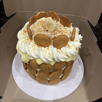 Mini Banana Pudding Cake 