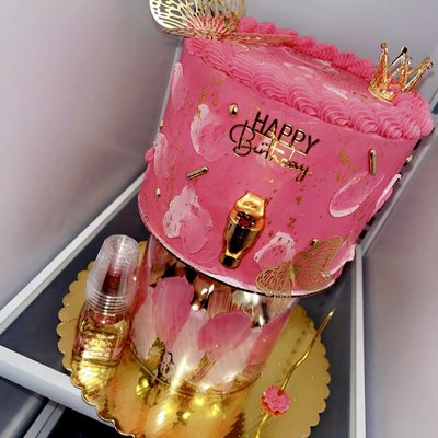 Custom Liquor Spout Cake