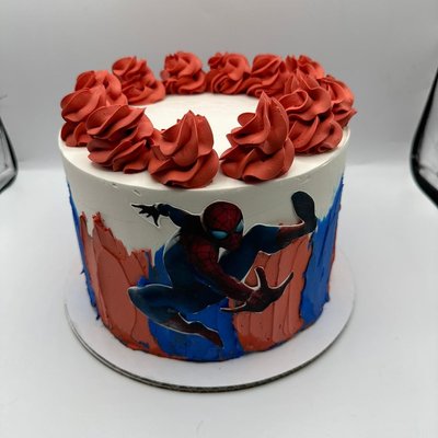 8" Round Cake Tall (30 Servings) 