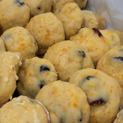 Orange Cranberry Ricotta Cookies
