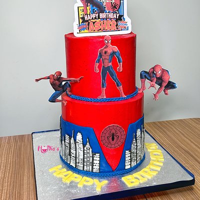 Spider-Man Cake 