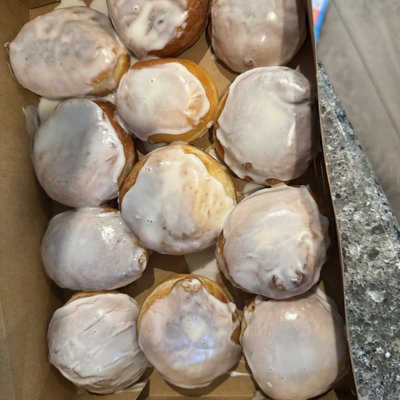 Glazed Sourdough Doughnuts 