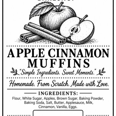 Apple Cinnamon Muffin
