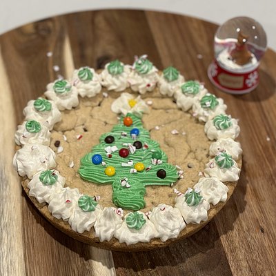 Heavenly Chocolate Chip Cookie Cake