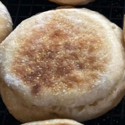 Sourdough English Muffins (Made With Homemade Almond Milk)