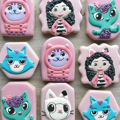 Decorated Sugar Cookies - Characters