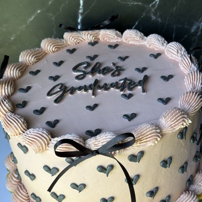 10” Custom Decorated Cake (serves About 35-40)