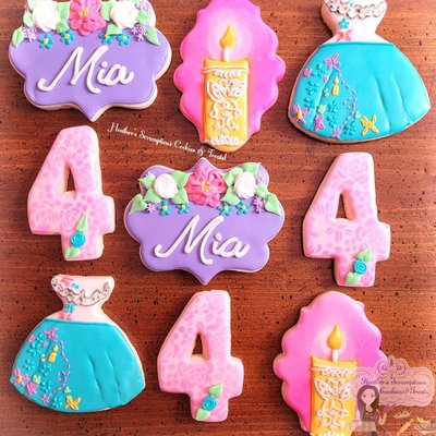 Encanto Birthday Sugar Cookies 