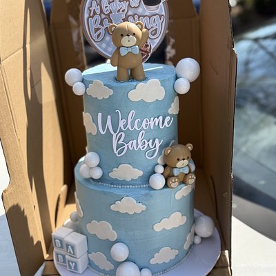 2Tier Round Cake (6” & 8”)