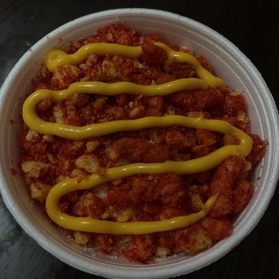 Hot Cheeto Esquite