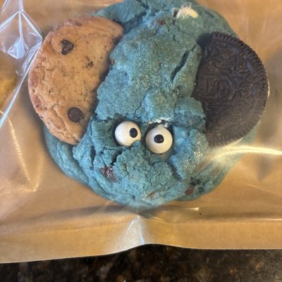 Cookie Monster Cookies 