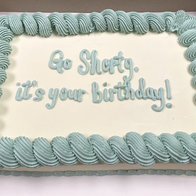 1/4 Sheet Cake