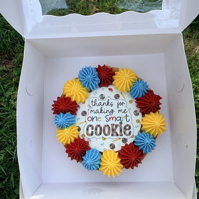 Personal Cookie Cake 