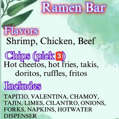 Maruchan Bar