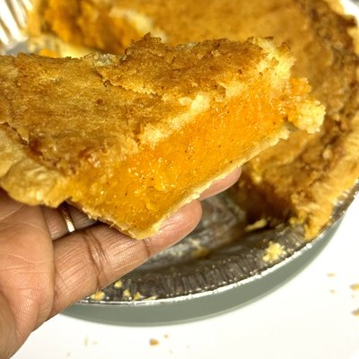 Double Crusted Sweet Potato Pie 
