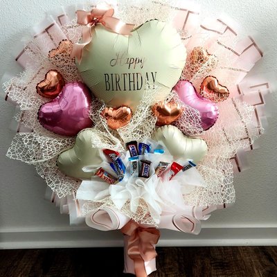 The "Pink Petal & Rose Gold" Luxe Bouquet