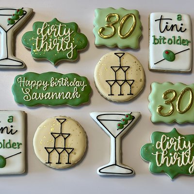 Custom Detailed Cookies 