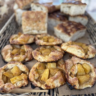 Spiced Pineapple Galette