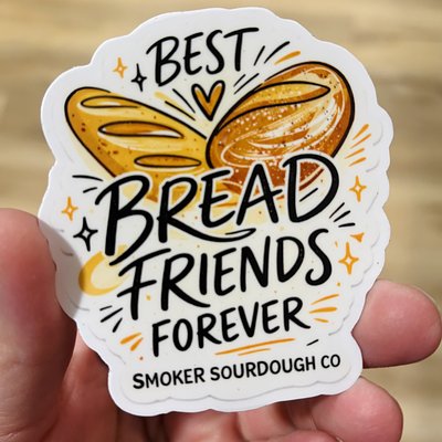 Bread Friends Vinyl Sticker 
