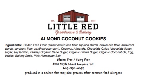 Almond Coconut Cookies