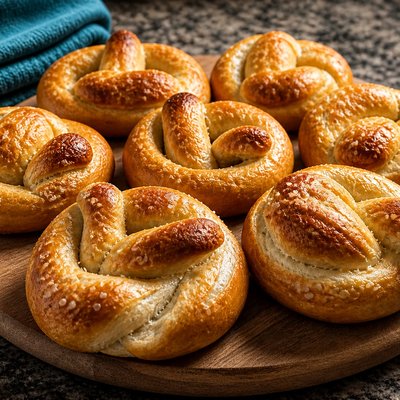 Soft Pretzels (salted) - 12 Pretzels