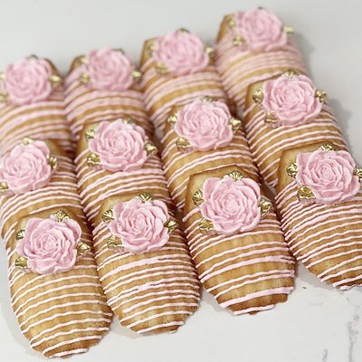 Madeleine Dipped Cookies